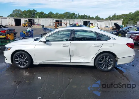 2022 Honda Accord Exl из США, поврежденный, VIN 1HGCV1F56NA011675